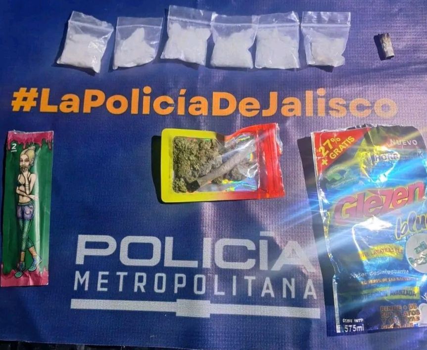 Cae pareja por presunta posesión de marihuana y&nbsp;crystal.