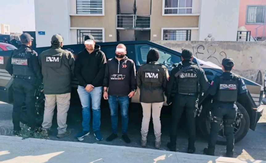 Capturan a tres presuntos extorsionadores&nbsp;sudamericanos.