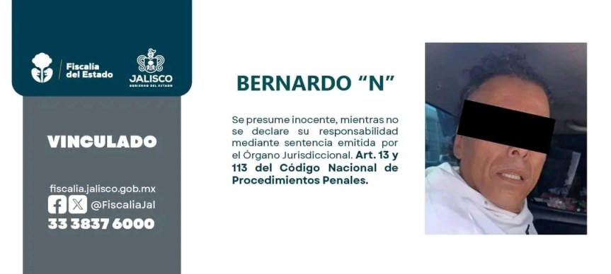 Es relacionado a proceso por robo en despacho jurídico de&nbsp;Guadalajara.