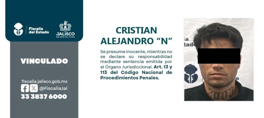 Vinculado a proceso por homicidio&nbsp;calificado.