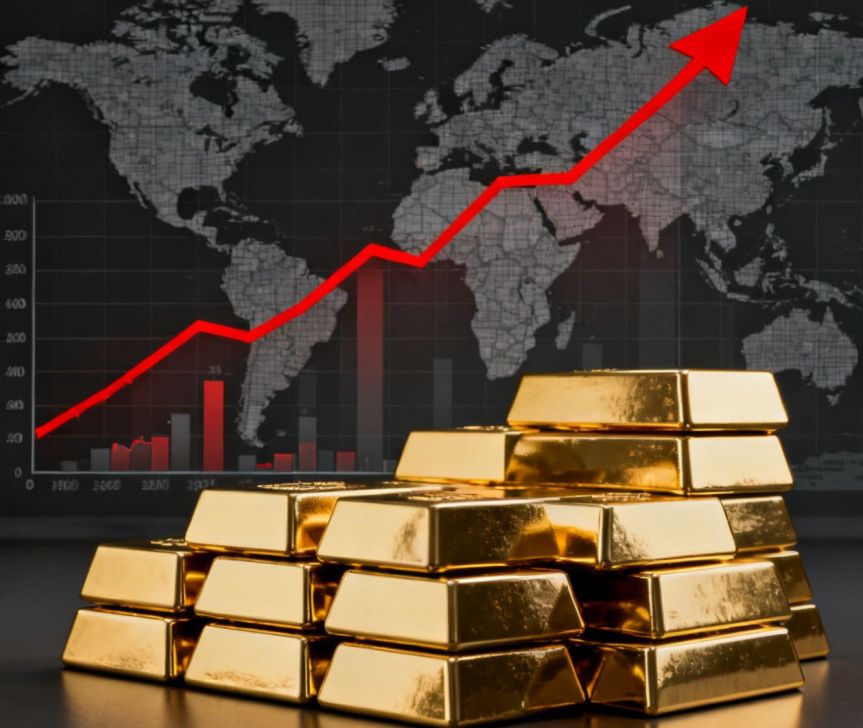 El oro alcanza su máximo&nbsp;histórico.