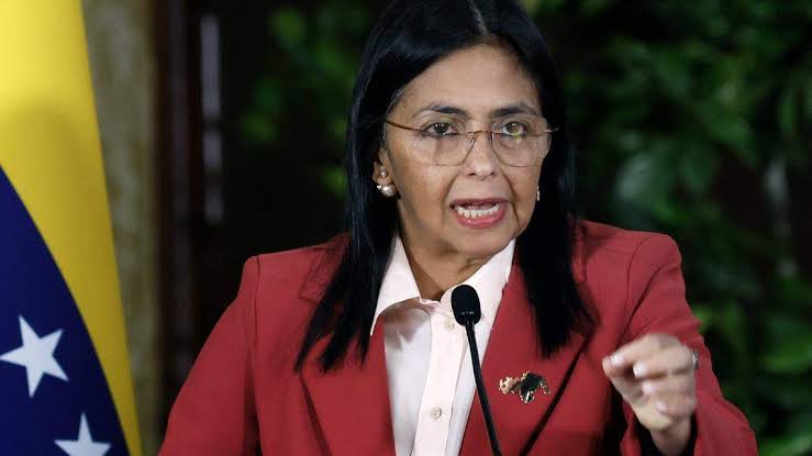 Delcy Rodríguez jura como presidenta de&nbsp;Venezuela.