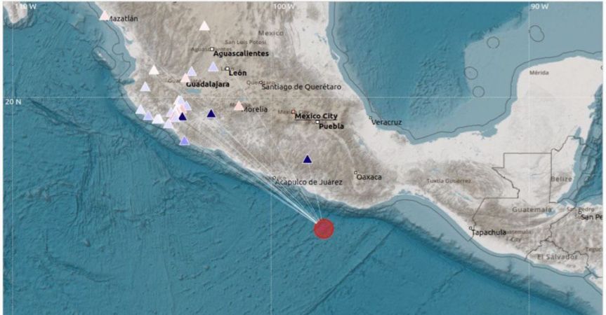 Sismo de 6.5 en Guerrero percibido levemente en Tlaquepaque; sin&nbsp;daños.