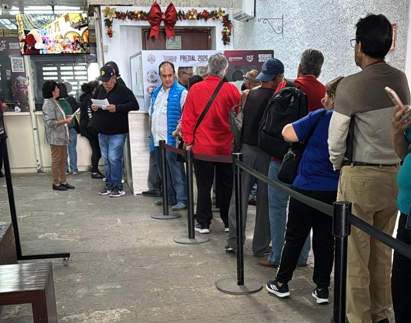 Recaudan 6.2 mdp en el primer día de&nbsp;predial.