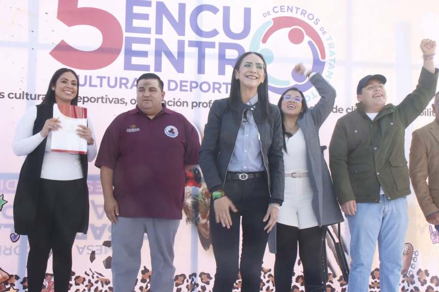 Inicia el quinto encuentro deportivo-cultural para centros de&nbsp;tratamientos.