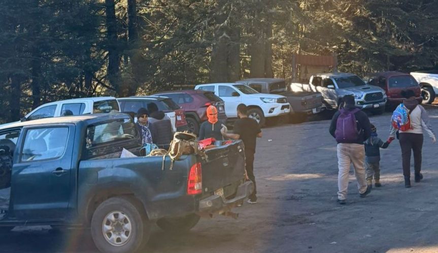 Nevado de Colima cierra ingreso vehicular al alcanzar cupo&nbsp;máximo.