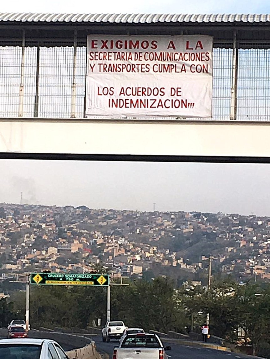 Inician manifestaciones por impago de tierras&nbsp;ocupadas.