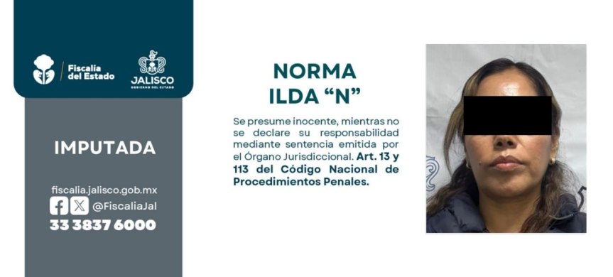 Imputada por falsificación de placas&nbsp;vehiculares.