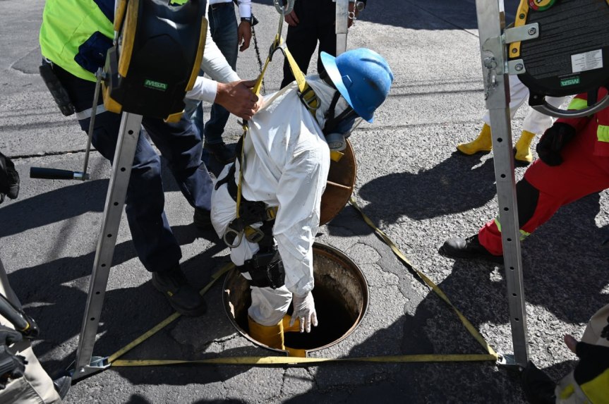 Revisan drenajes en la Colonia&nbsp;Americana.