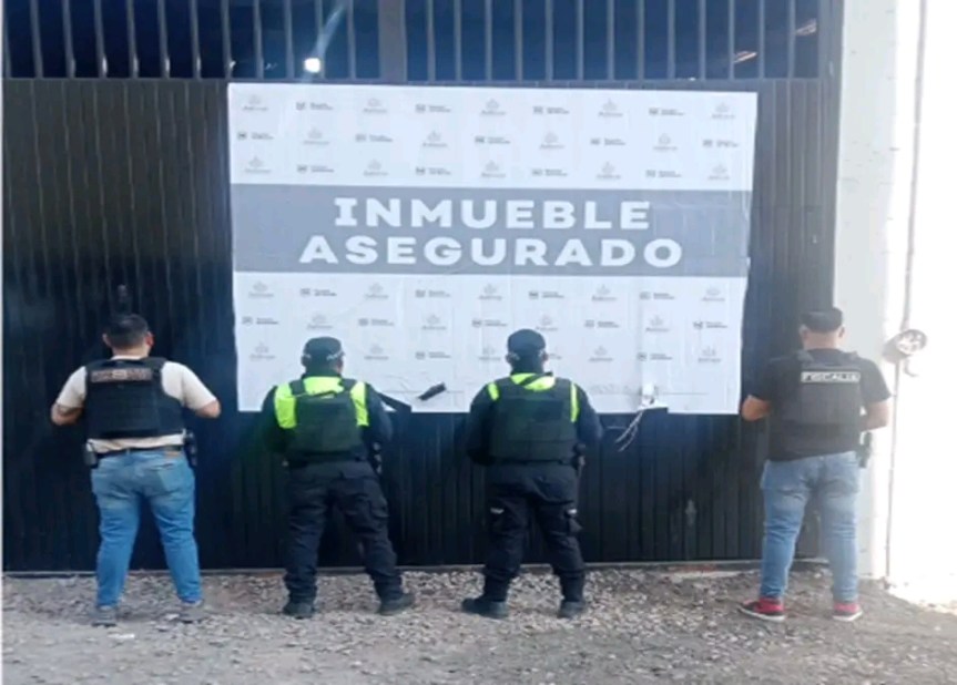 Aseguran bodega con mercancías de presunta procedencia&nbsp;ilícita.