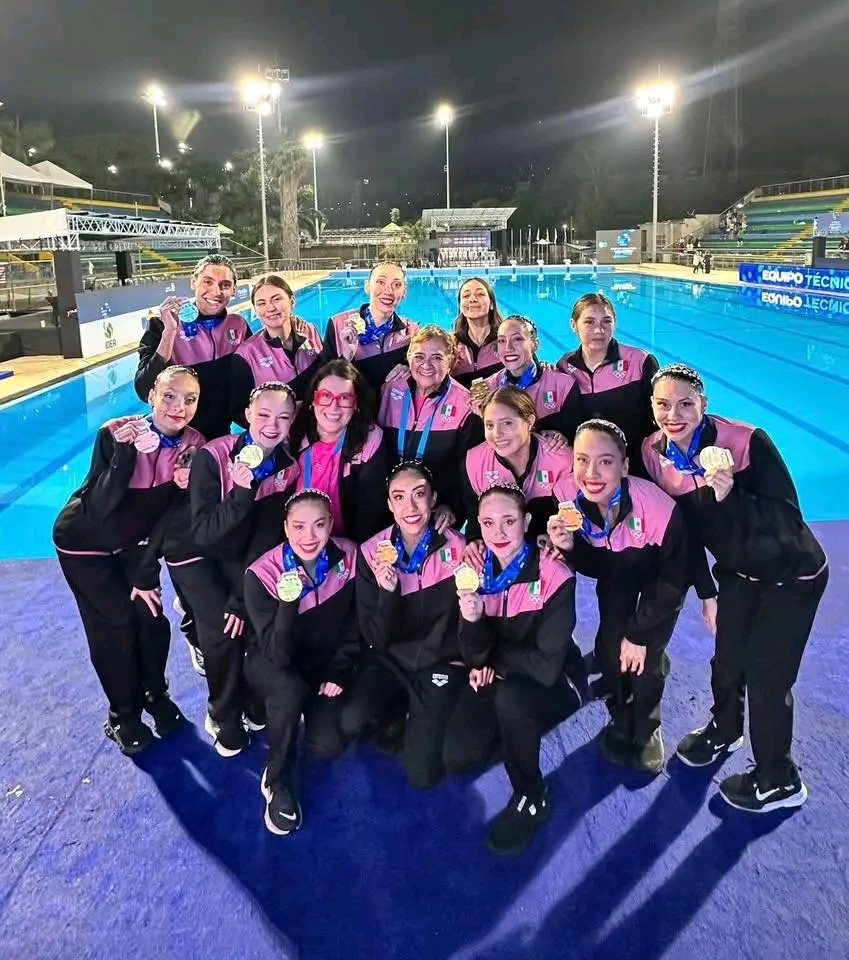 Oro para México: Selección de natación artística brilla en la Copa del Mundo&nbsp;2026.