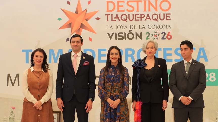 La nueva mesa directiva de Destino Tlaquepaque toma&nbsp;protesta.