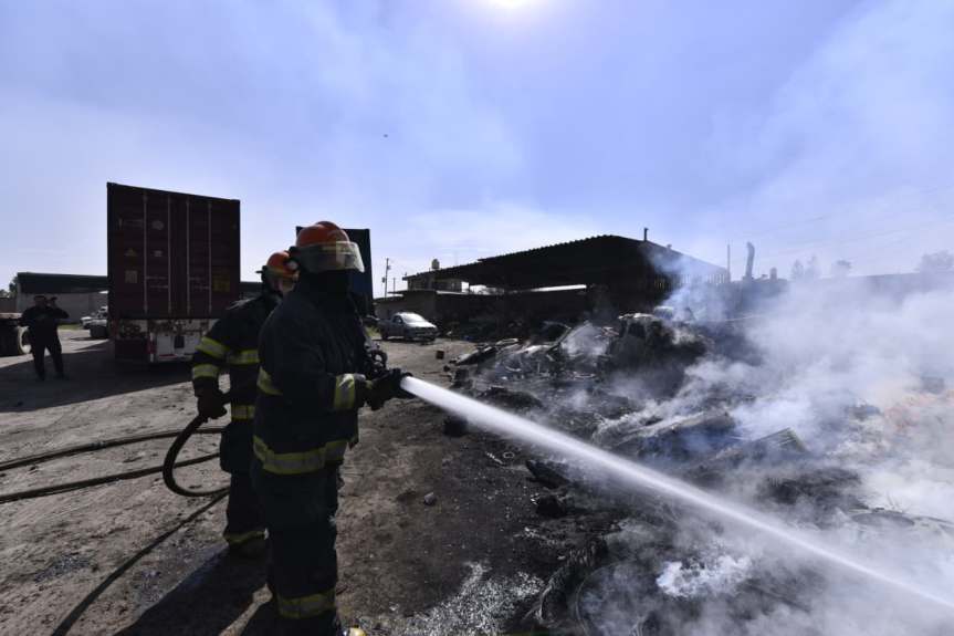 Incendio en Tlaquepaque: Controlado, sin&nbsp;lesionados.