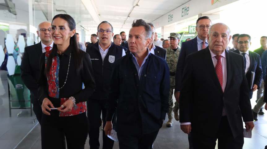 Refuerzan Seguridad en la Central&nbsp;Camionera.