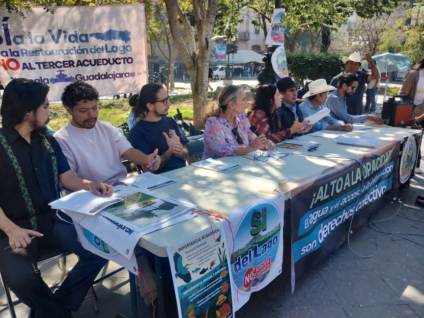Piden el proyecto ejecutivo del acueducto a&nbsp;Chapala.