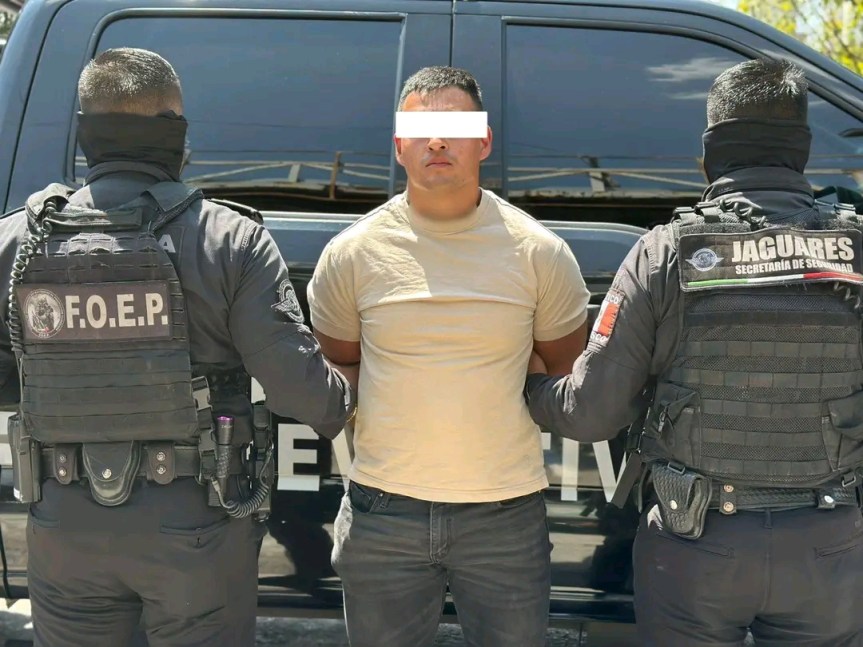 Detenido «escolta» por portación ilegal de&nbsp;arma.