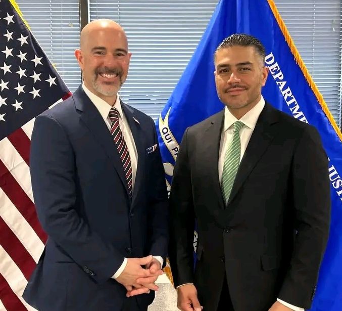 Harfuch se reúne con director de la DEA en&nbsp;Washington.