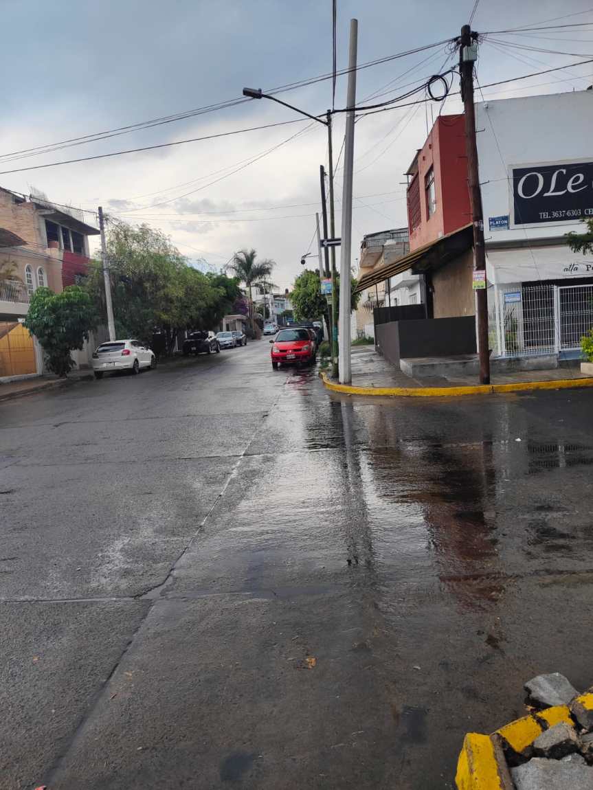 Se registra lluvia en el&nbsp;AMG.