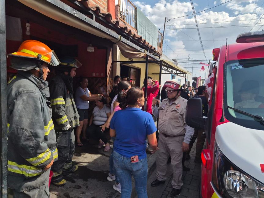 Explosión por gas LP&nbsp; deja tres personas lesionadas de&nbsp;gravedad.