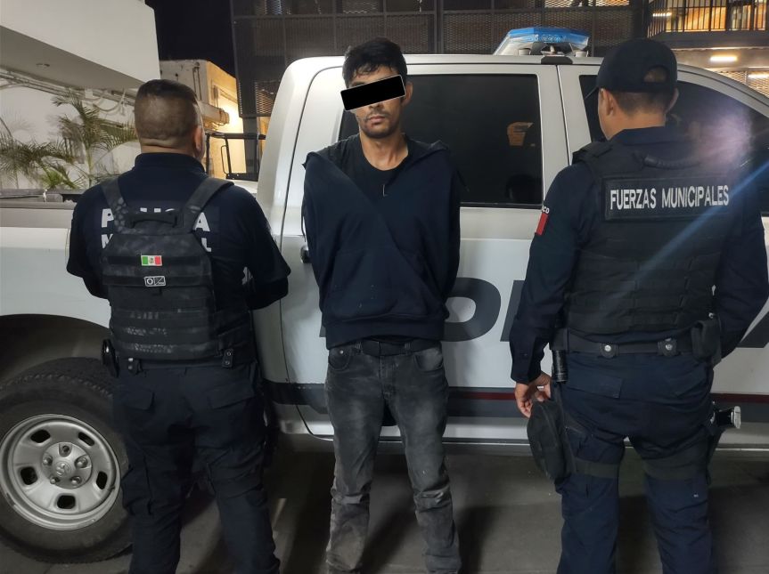 Detienen a un hombre con&nbsp;droga.