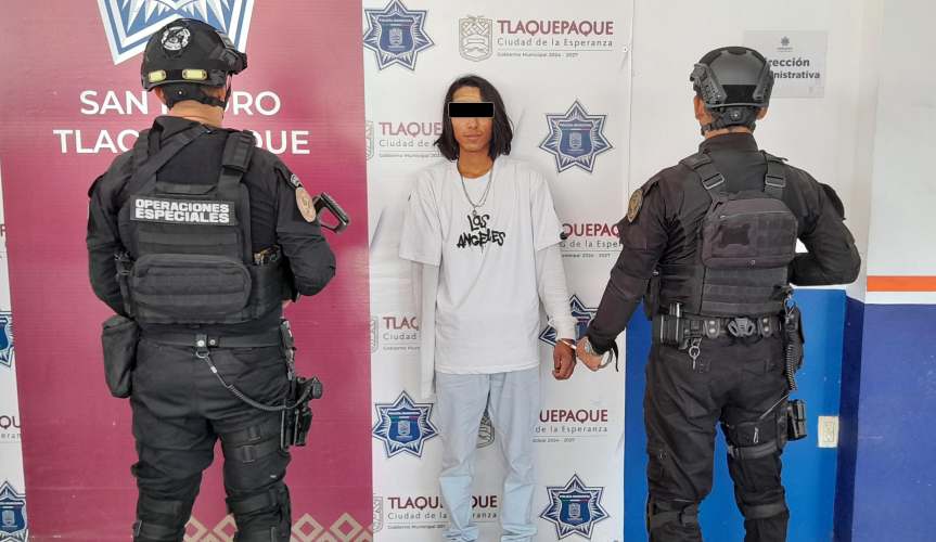 Detenido por portación ilegal de un&nbsp;revólver.